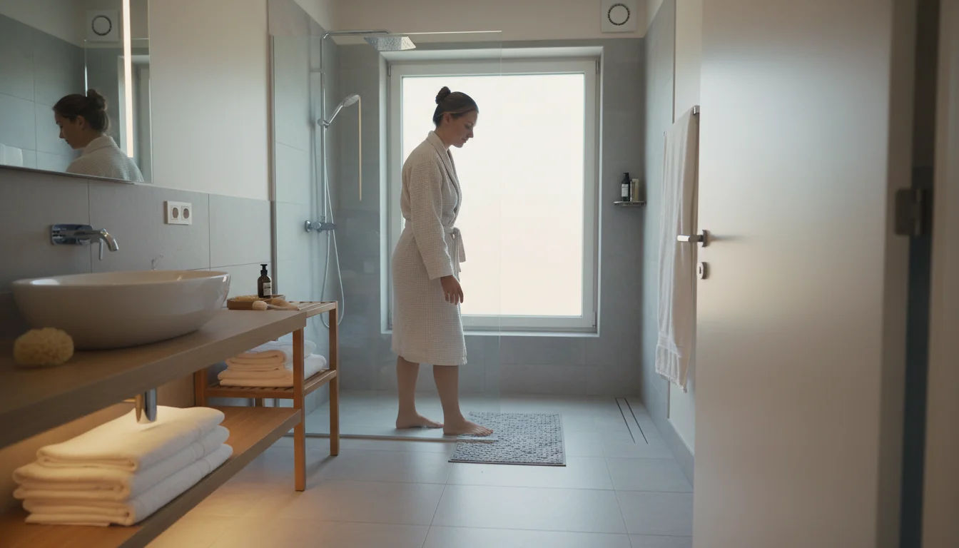 Location courte durée: checklist sécurité salle de bain - ambiance