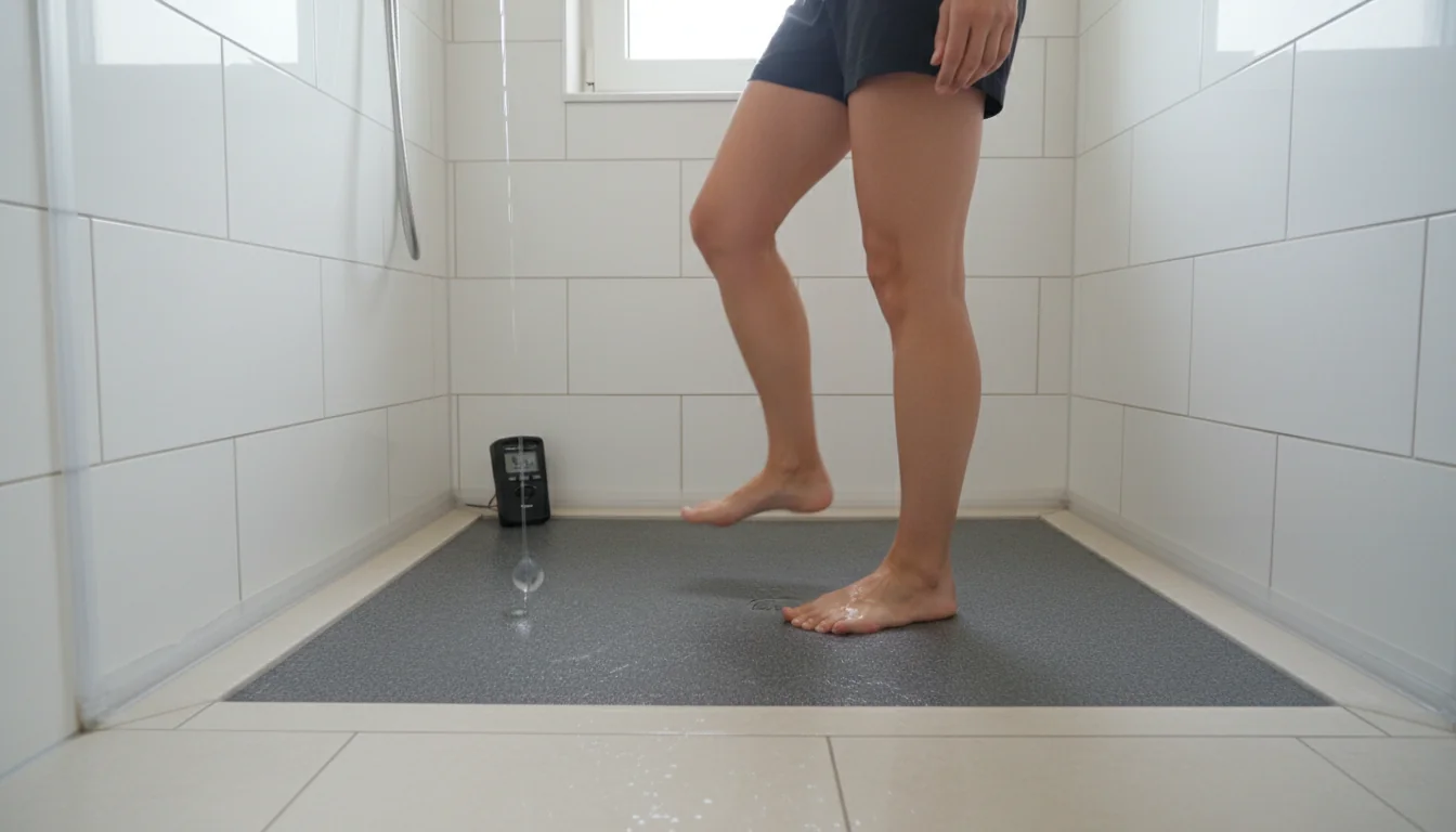 Ruido de pisadas en la ducha: amortiguar sin cambiar el suelo - lifestyle