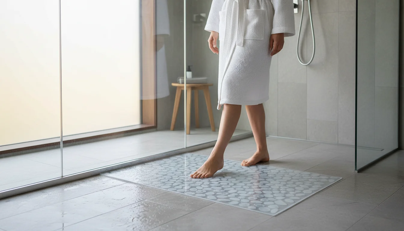 Tapis de douche antidérapants haut de gamme: finitions premium - decor