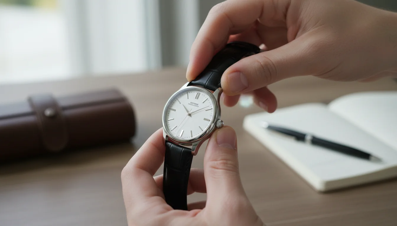 Montre qui retarde après repos prolongé : 5 points à vérifier - tutorial