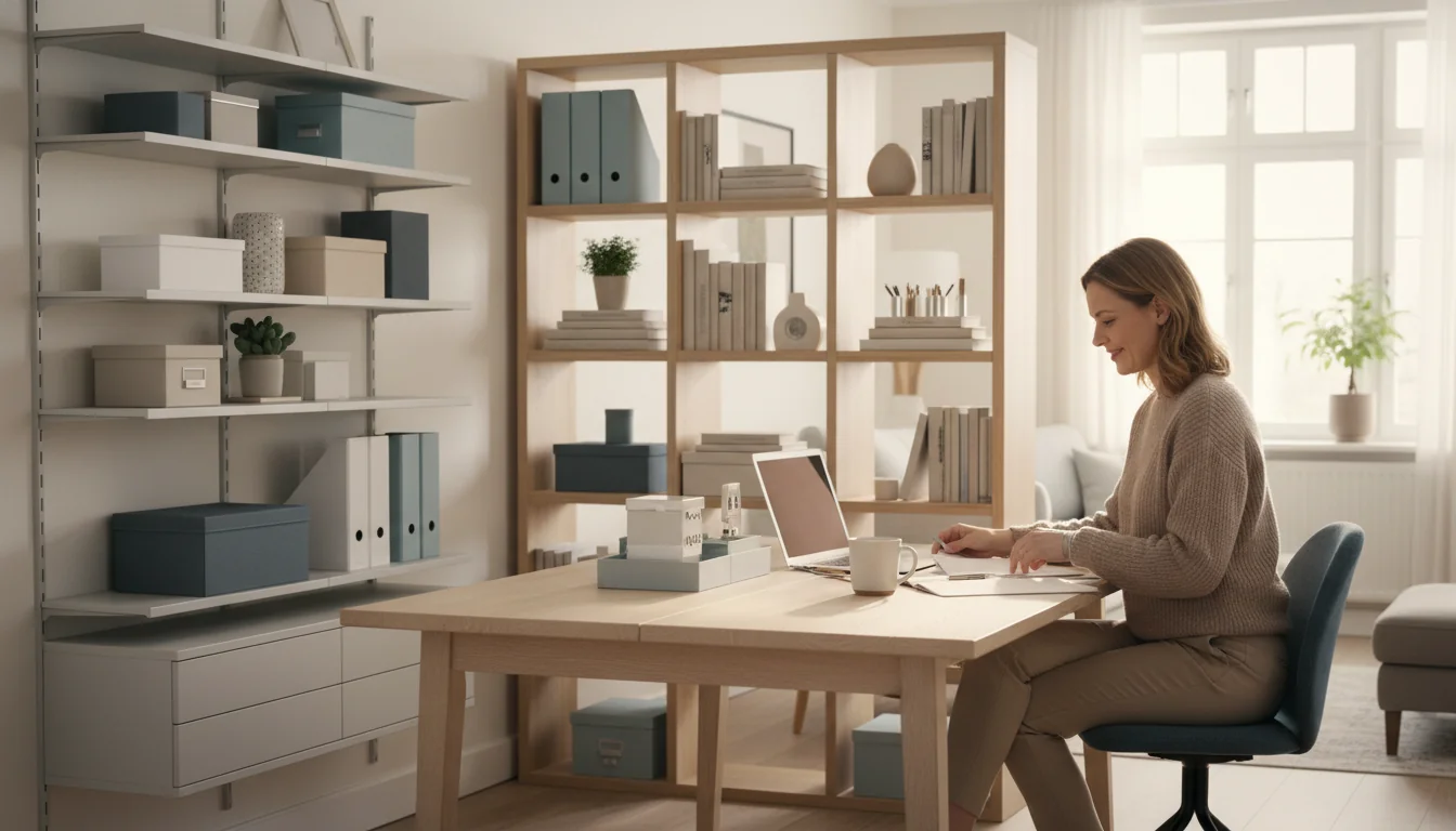 Bureau à domicile chic : 8 rangements qui changent tout - decor