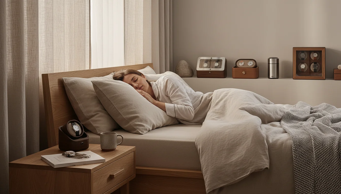7 remontoirs montre silencieux pour chambre (2026) - ambiance