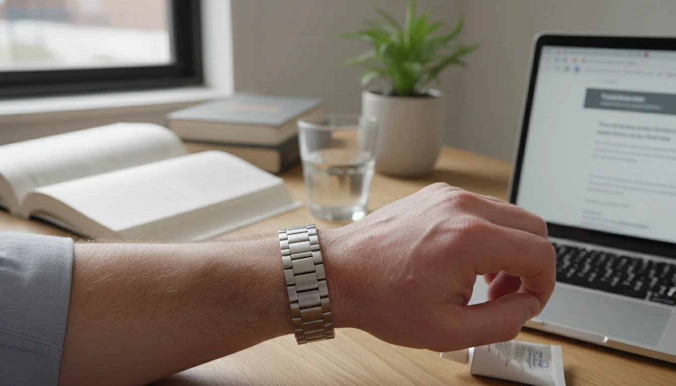 Peau irritée sous bracelet acier : 7 causes et solutions - lifestyle