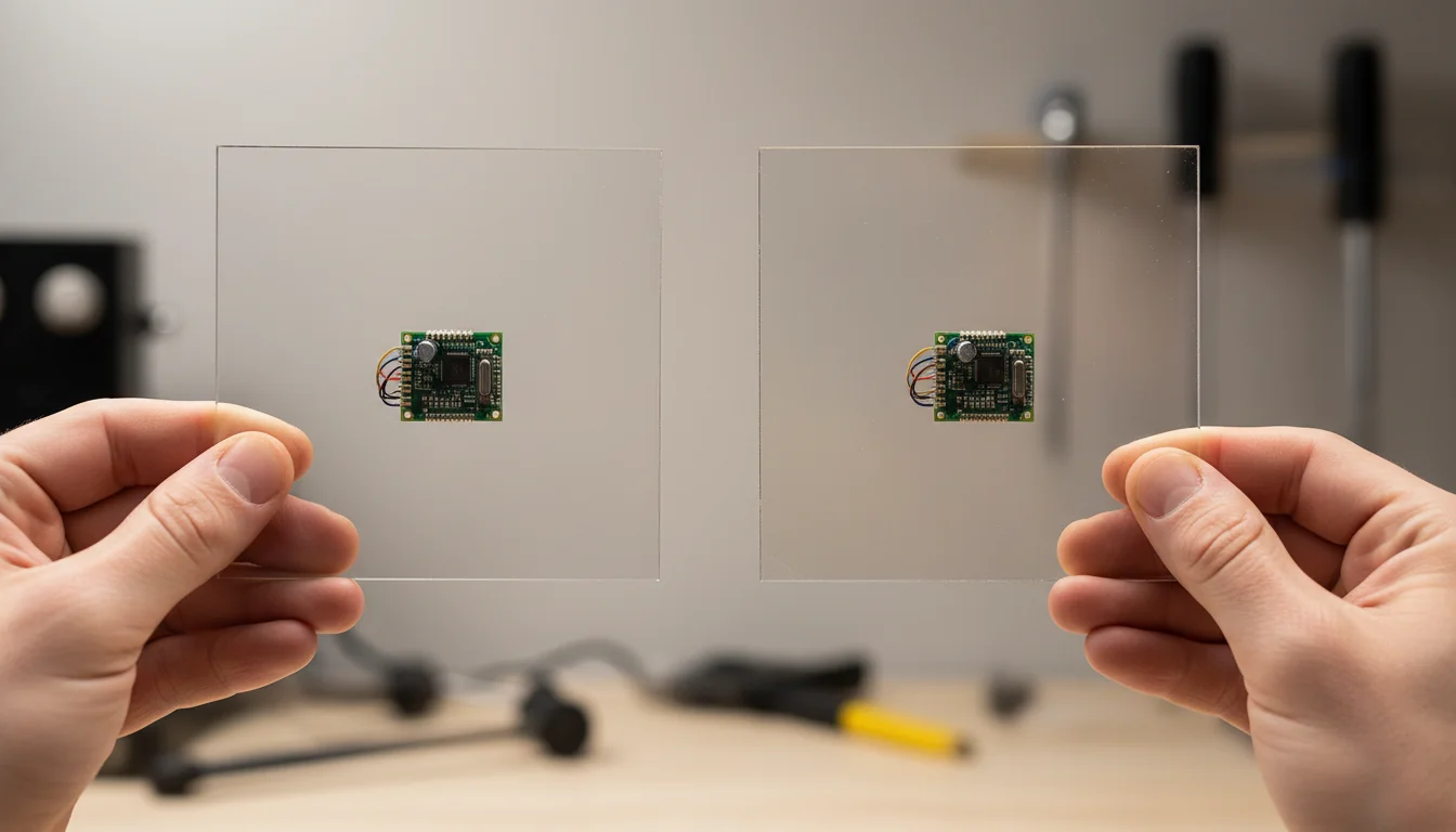 Acrylic vs Polycarbonate: Which Lid for a Box Set - detail