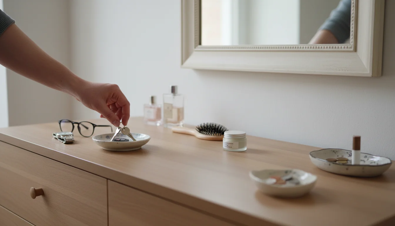 10 idées pour organiser ses petits objets sur la commode - tutorial