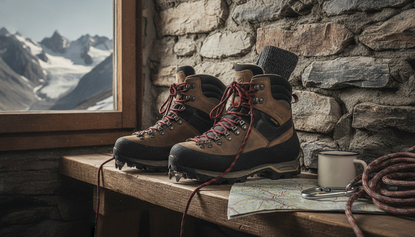 Chaussure Alpinisme Randonnée intégré dans un environnement quotidien moderne et accueillant
