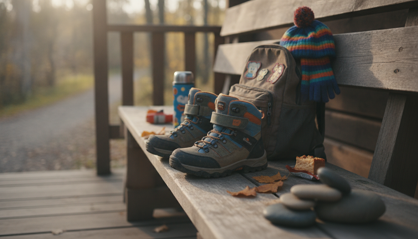 Bottes Randonnée - Pointures Enfant (26-34) intégré dans un environnement quotidien moderne et accueillant