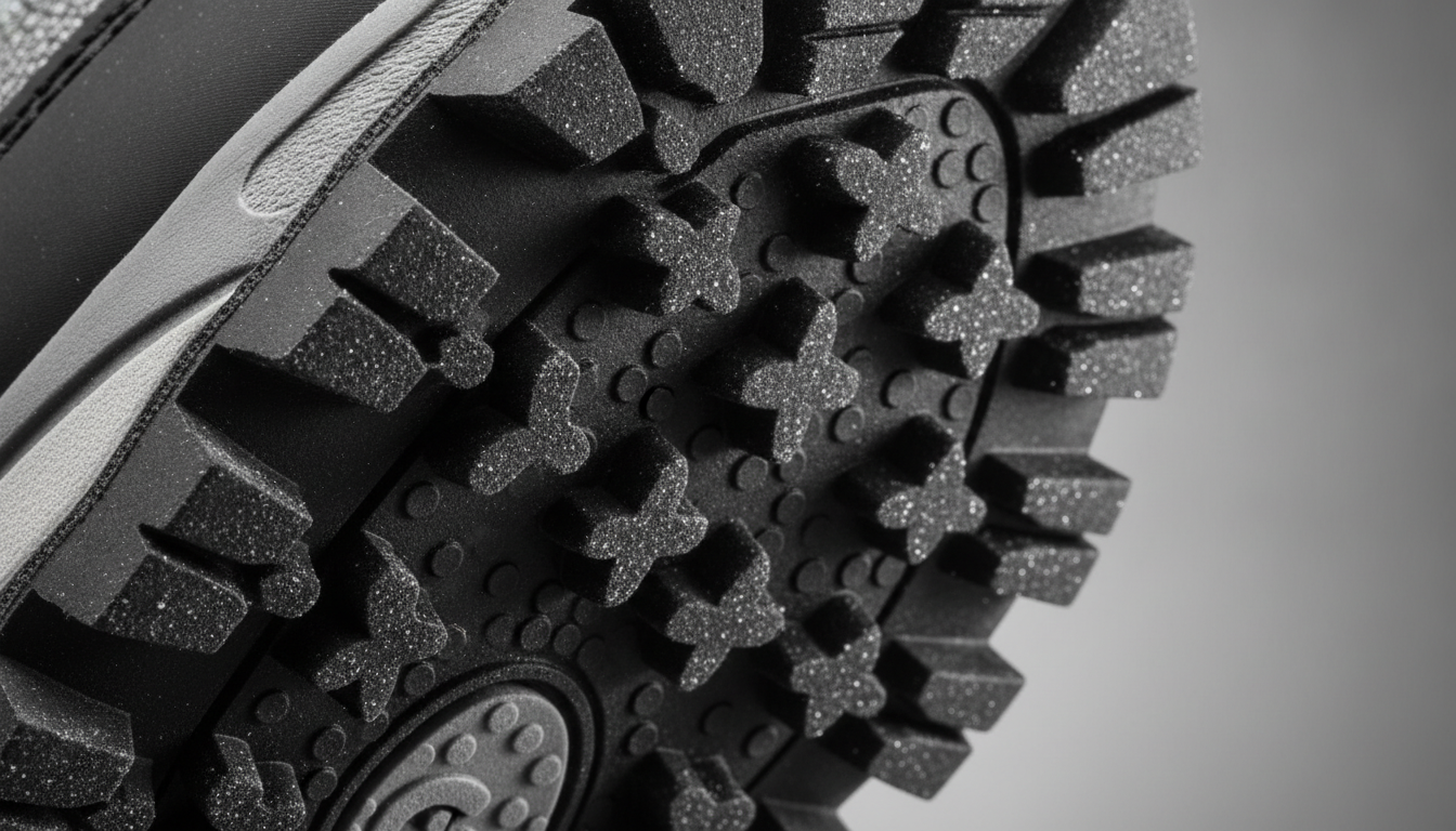 Vue détaillée du chaussure randonnée neige femme présentant ses caractéristiques distinctives