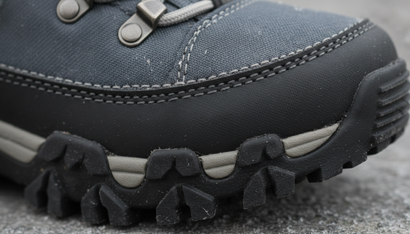 Vue détaillée du chaussures randonnée hiver femme présentant ses caractéristiques distinctives