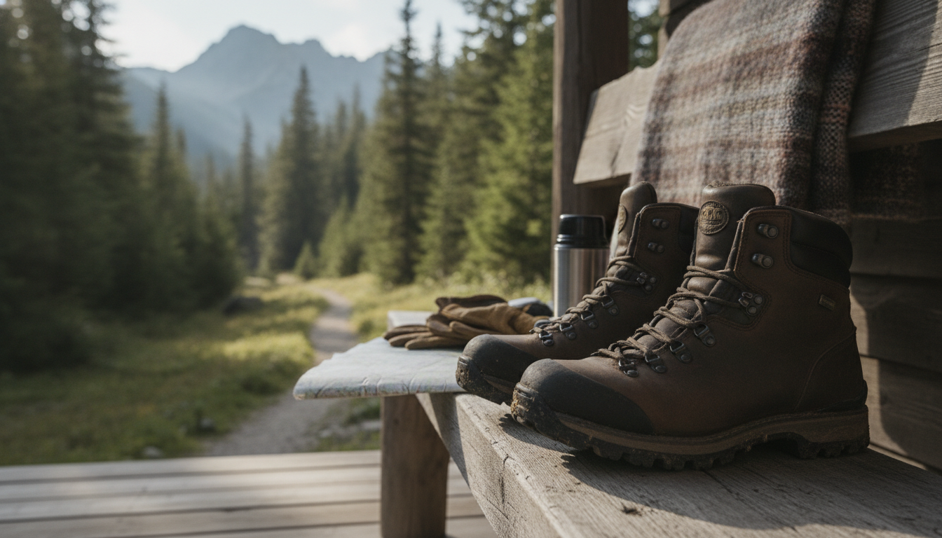 Chaussure Randonnée Homme intégré dans un environnement quotidien moderne et accueillant