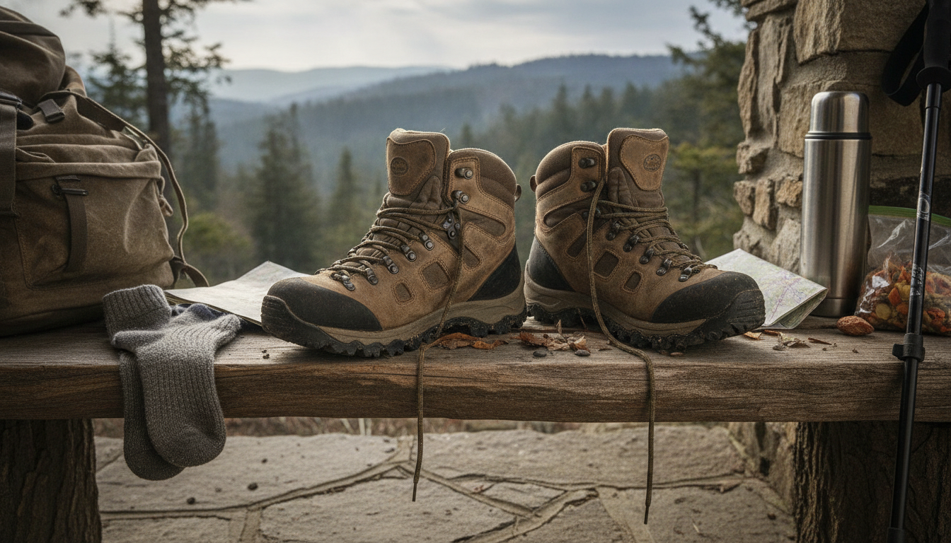 Chaussures de Randonnée intégré dans un environnement quotidien moderne et accueillant