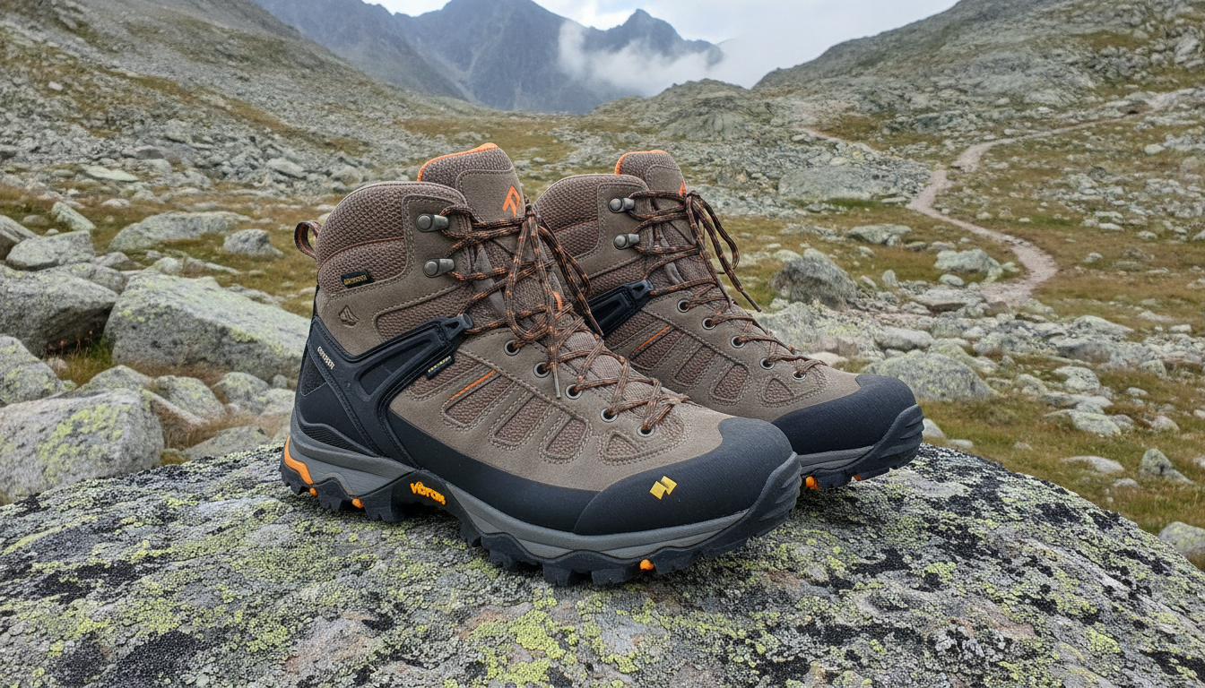 Chaussure Montante Randonnée mis en valeur dans une ambiance décorative raffinée et harmonieuse