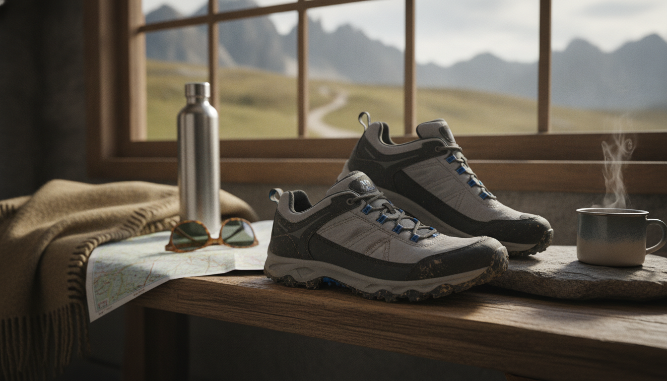 Chaussure Légère Randonnée intégré dans un environnement quotidien moderne et accueillant
