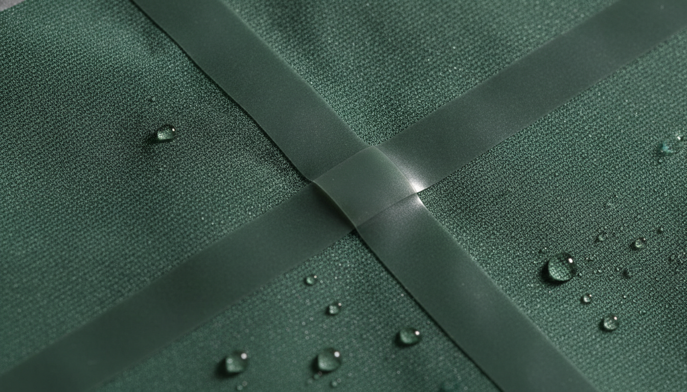 Vue détaillée du veste imperméable randonnée présentant ses caractéristiques distinctives