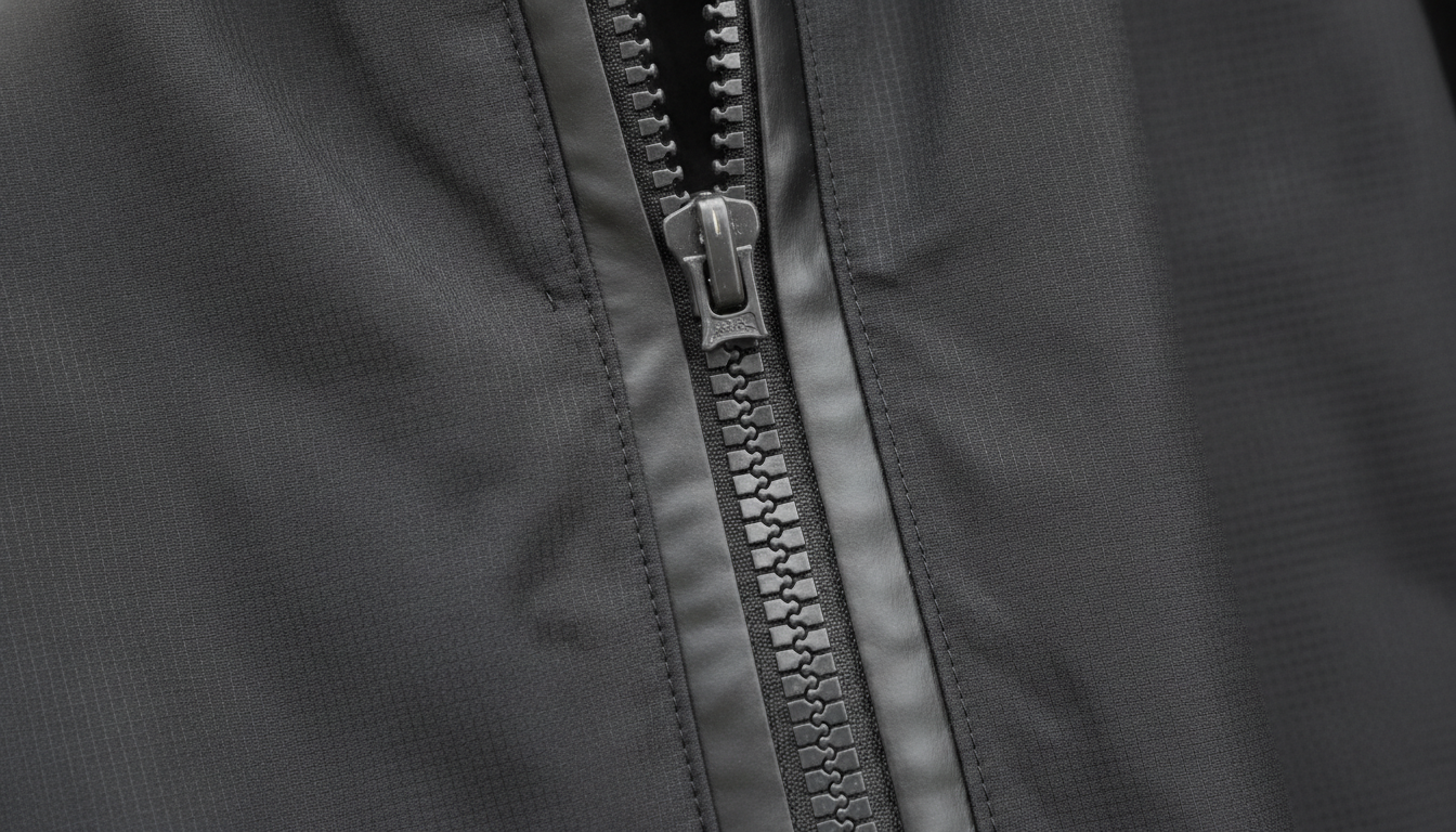 Vue détaillée du veste randonnée homme présentant ses caractéristiques distinctives