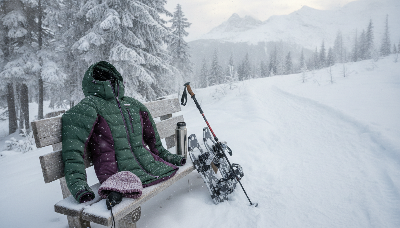 veste randonnée hiver femme intégré dans un environnement quotidien moderne et accueillant