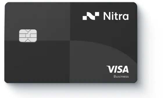 Nitra Visa business expense card