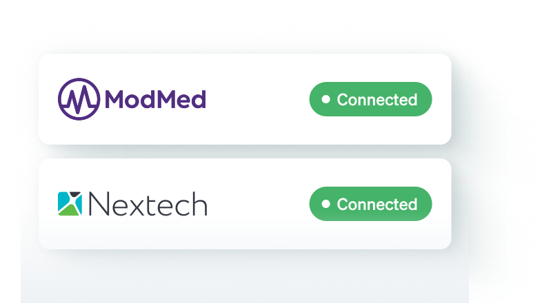 ModMed and Nextech connected