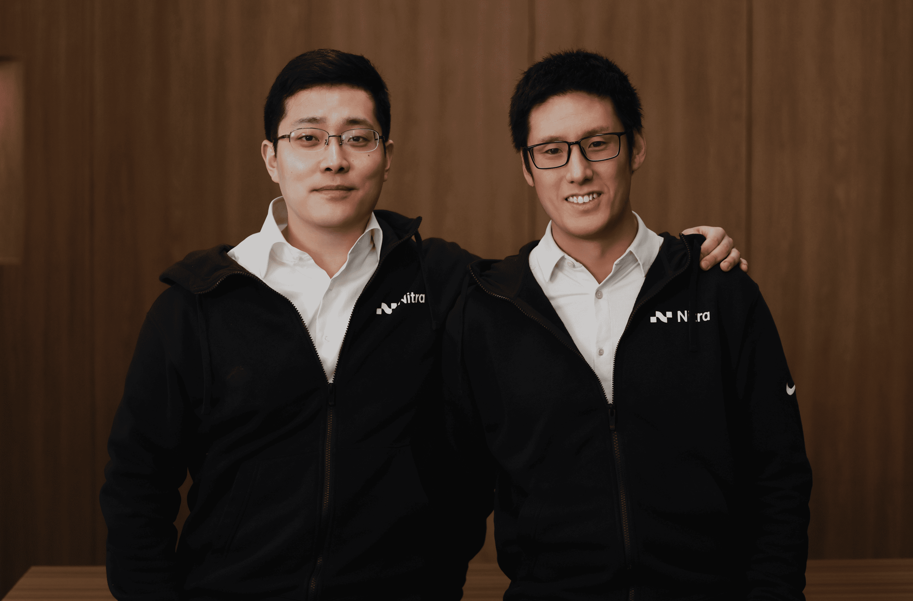 From left: Tim Hwang, CEO; and Jonathan Chen, President.