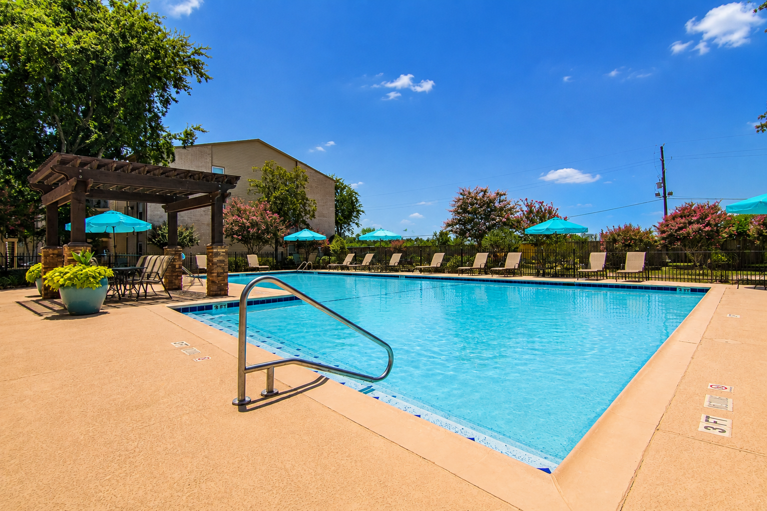 Deerbrook Forest swimming pool in Humble, Texas