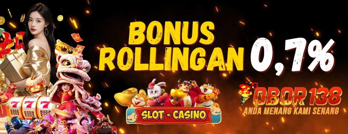 BONUS CASHBACK ROLLINGAN SLOT DAN CASINO