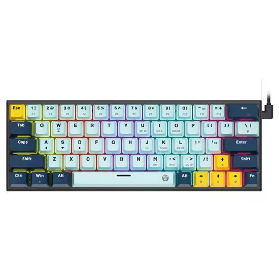 fanatech atom 63 mechanical keyboard