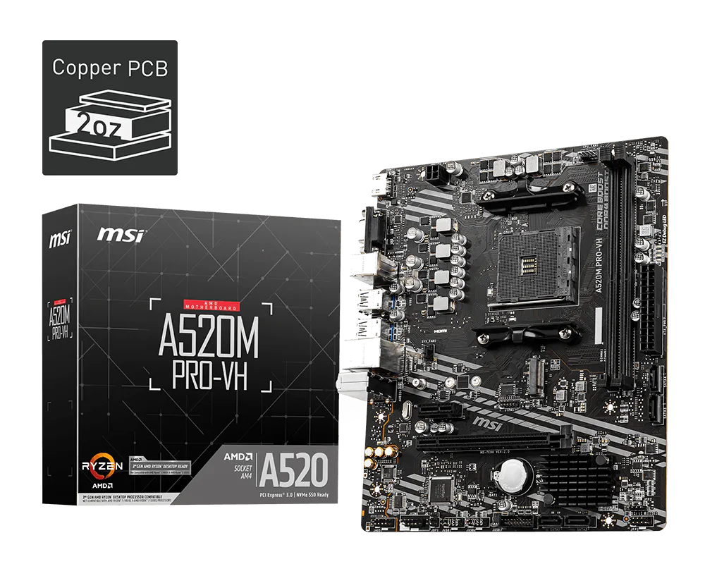 A520m -A pro msi