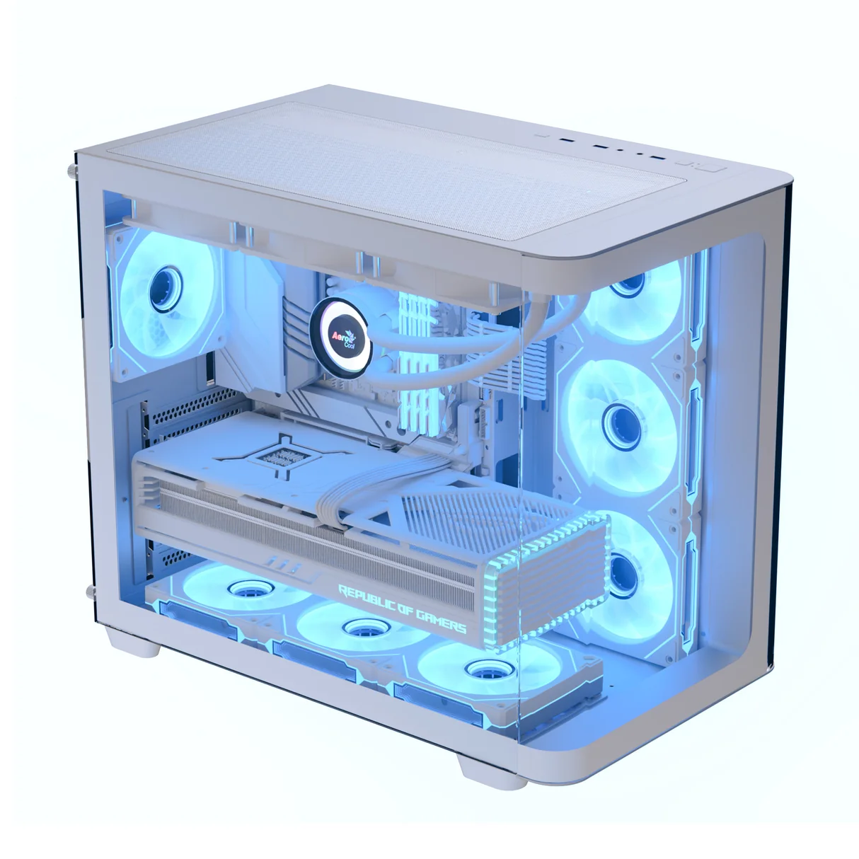 case p500c white 7fan