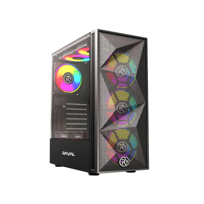 Case Raval Crystal argb 4fan