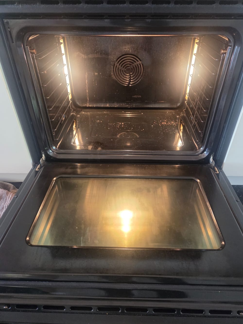 Oven before professional cleaning in Hunter Valley