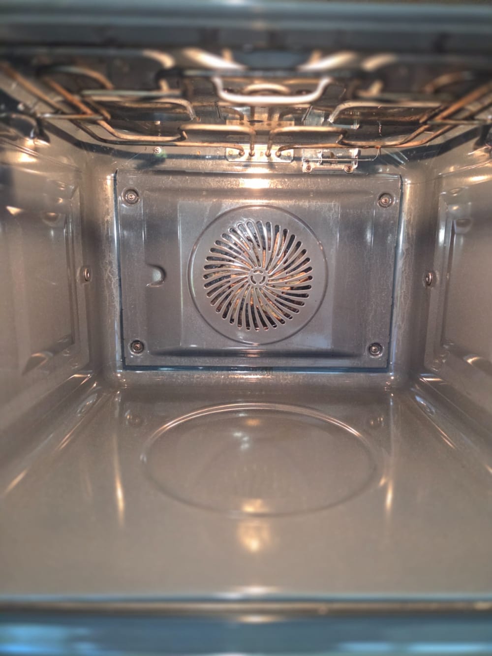 Oven after professional cleaning in Lake Macquarie