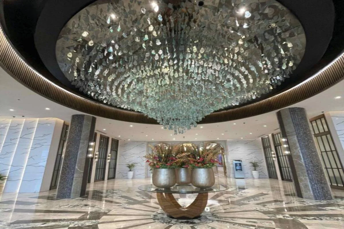 Stylish interiors of NUSTAR Hotel