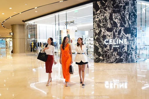 Guests shopping at The Mall