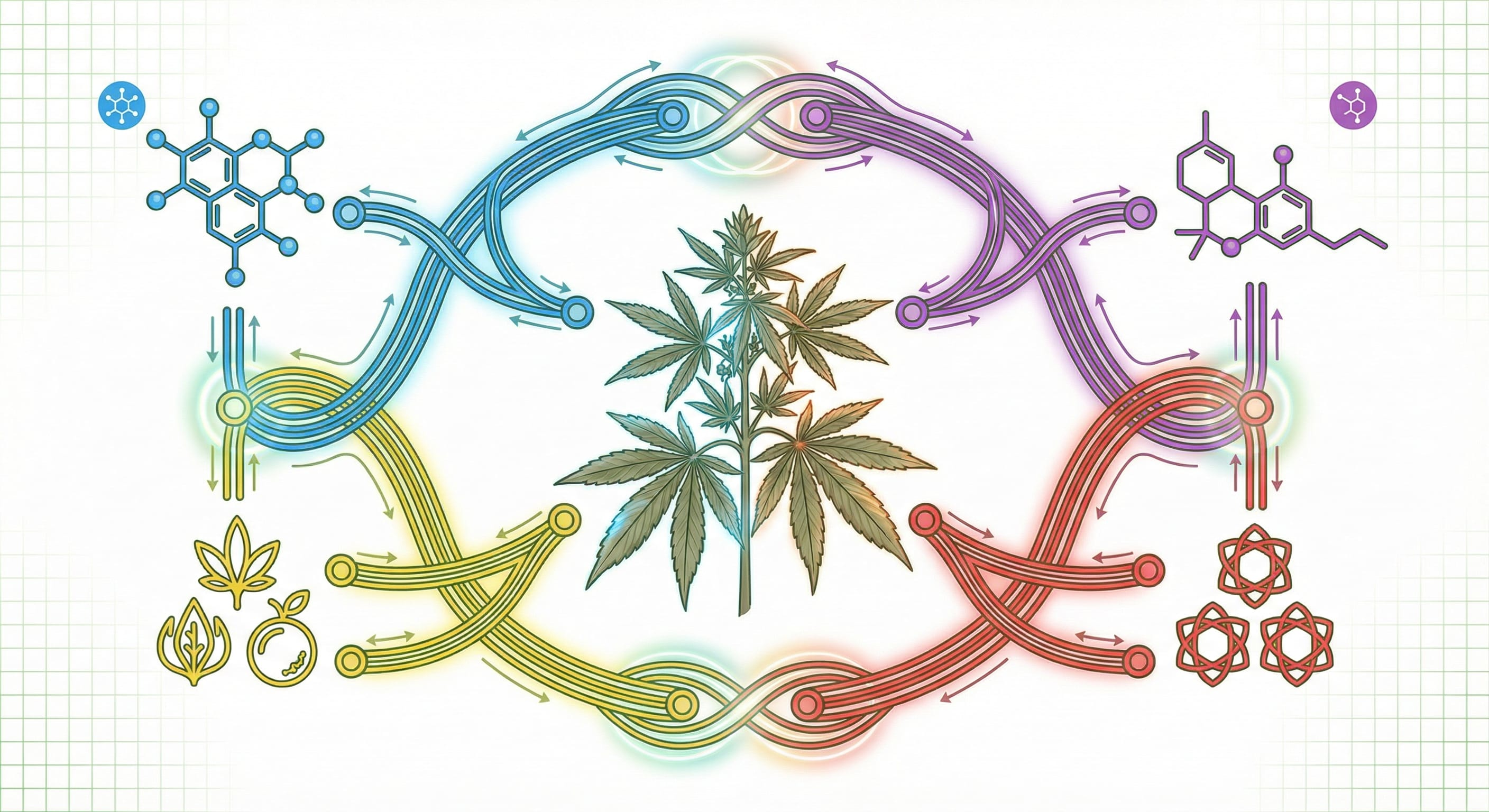 Infographic: The Entourage Effect - How cannabinoids and terpenes work together
