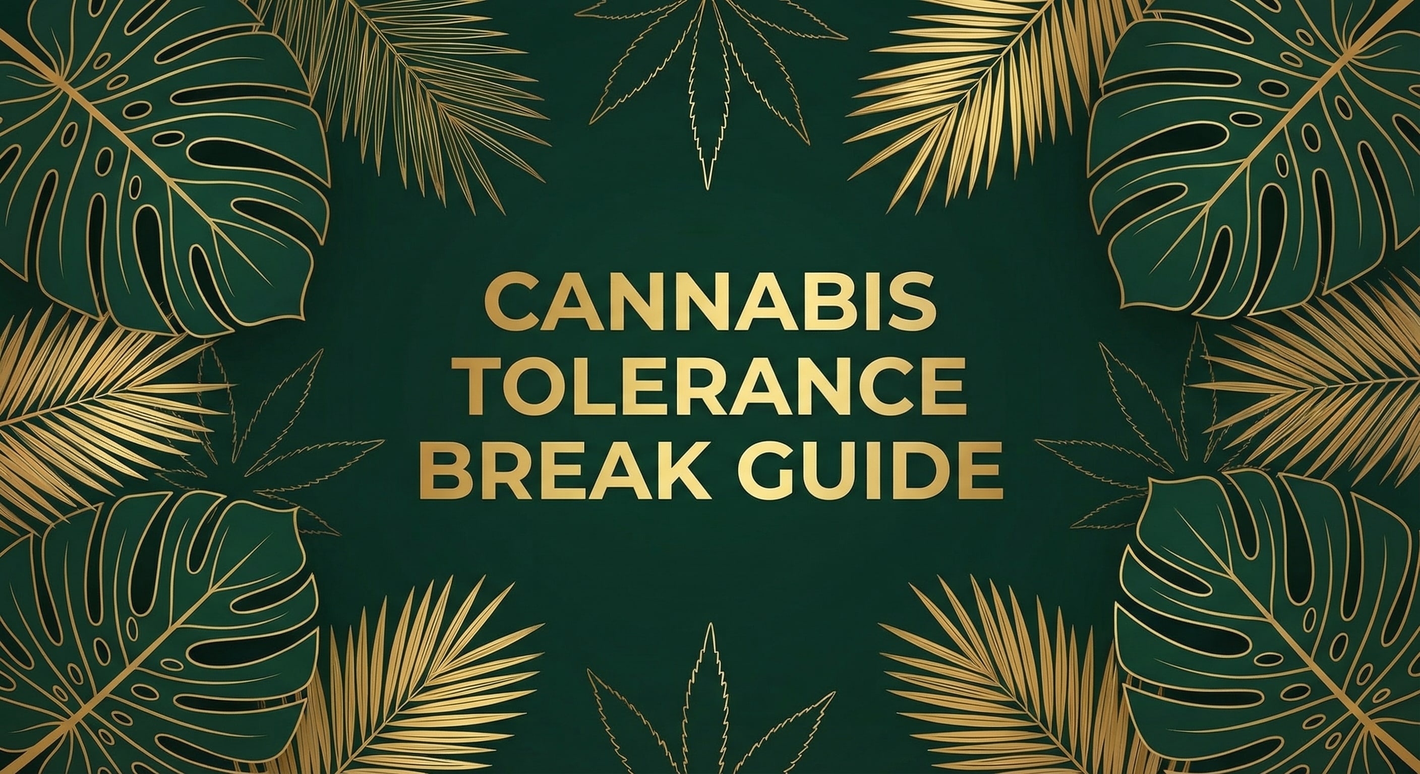 Cover: Cannabis Tolerance Break Guide - Complete Reset Guide