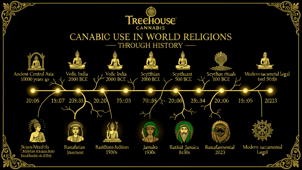 Infographic: Cannabis in World Religions - A Timeline
