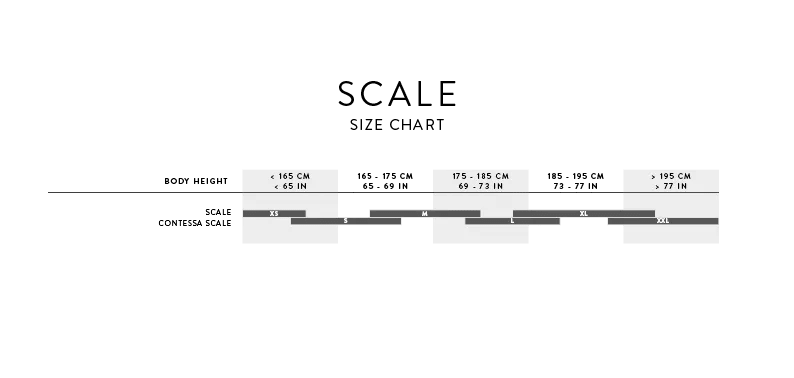 Bike size chart