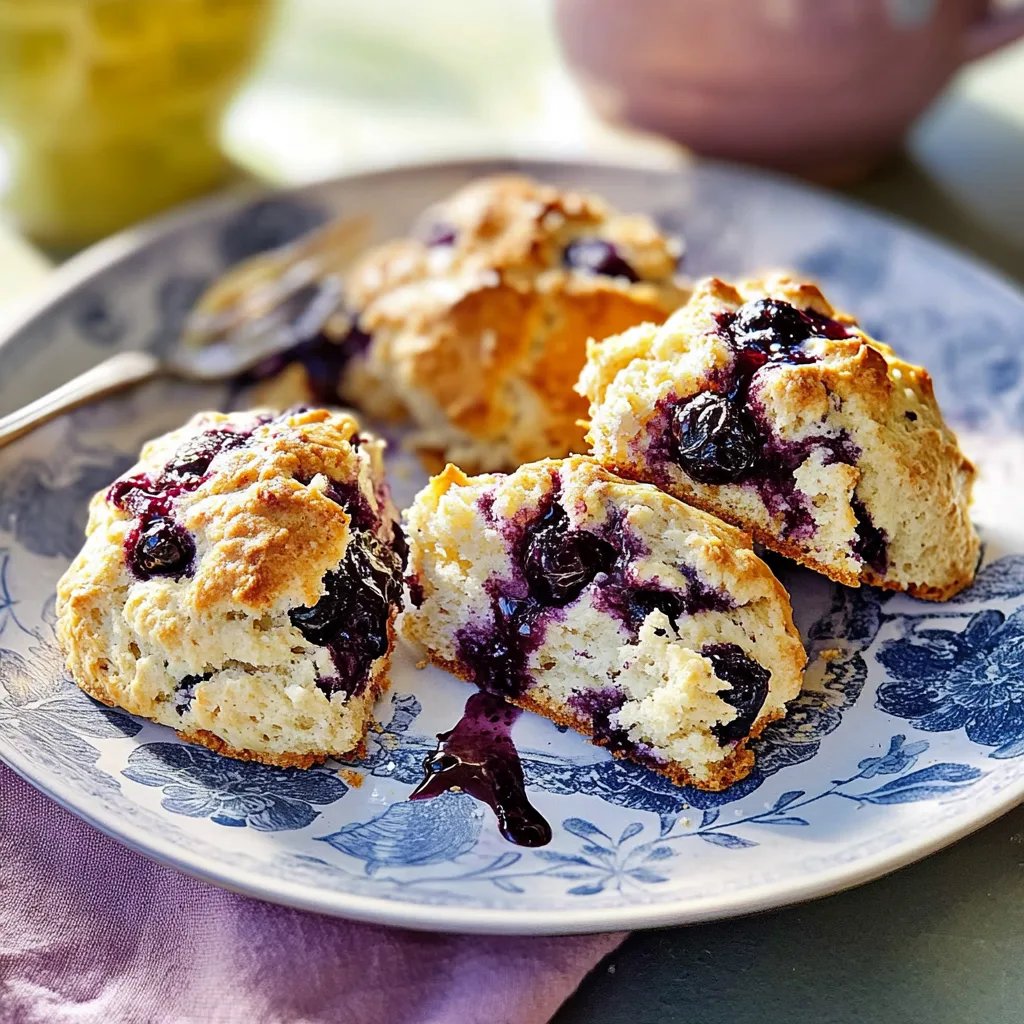 Blueberry Jam Scones: Melt-in-Your-Mouth Delight