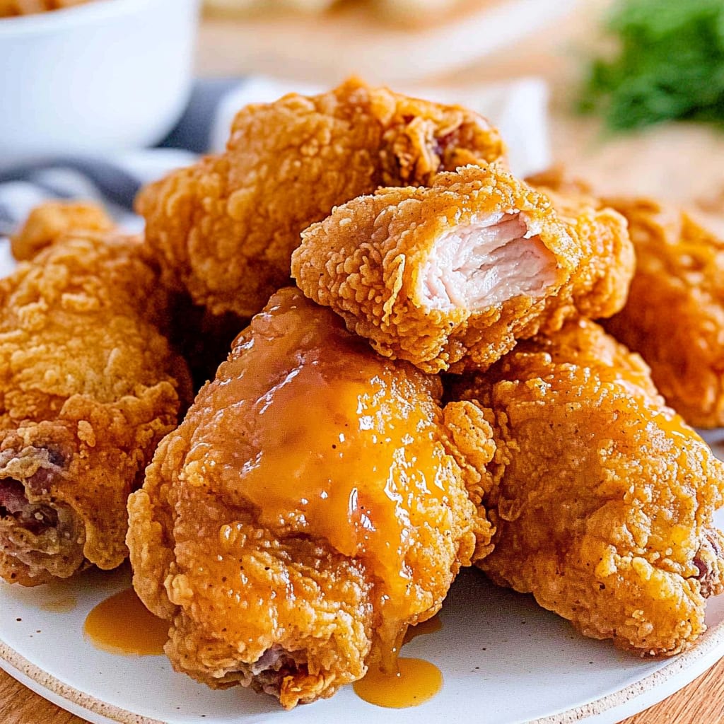 wet batter fried chicken: Juicy Flavor Explosion Awaits