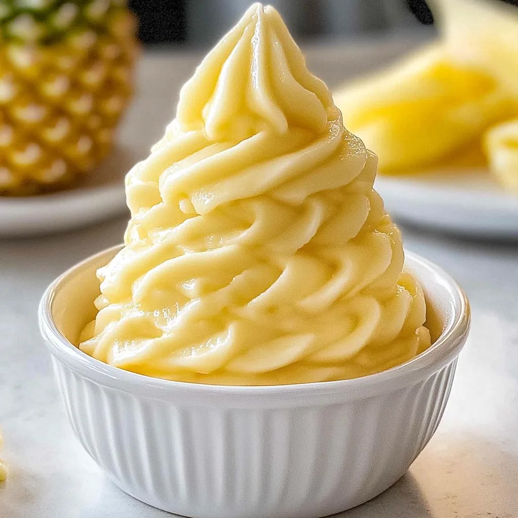 dole whip recipe: Creamy Pineapple Paradise at Home