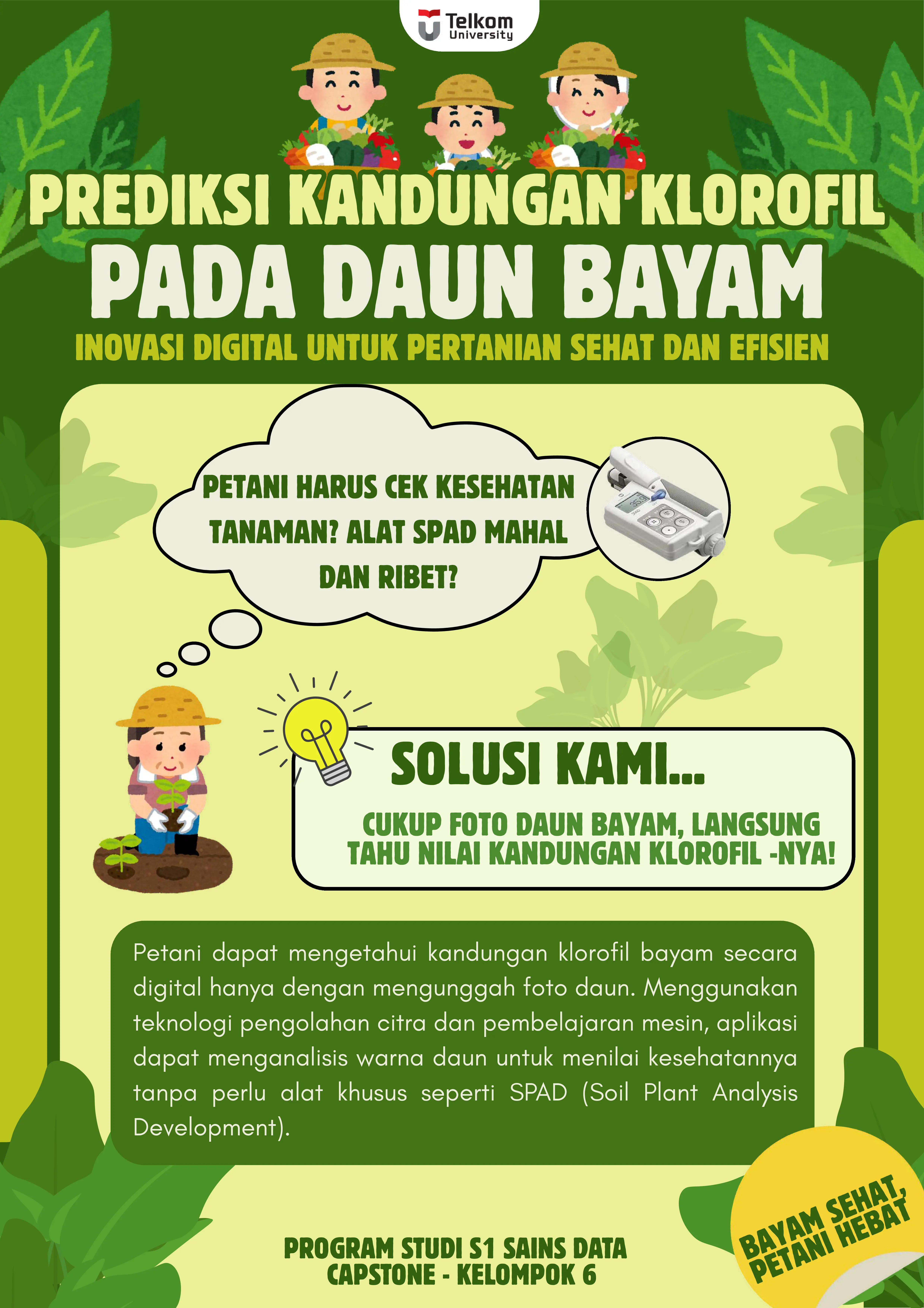 Prediksi Klorofil Bayam