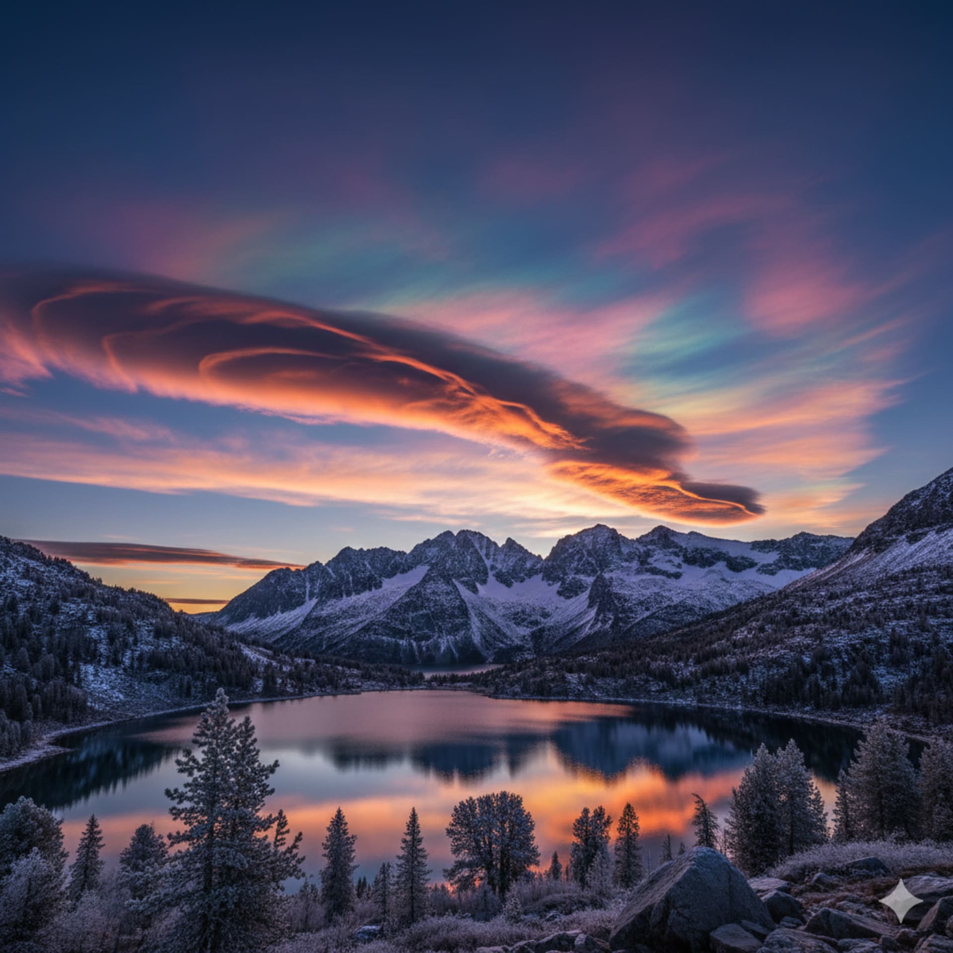 Nacreous Clouds (Polar Stratospheric)