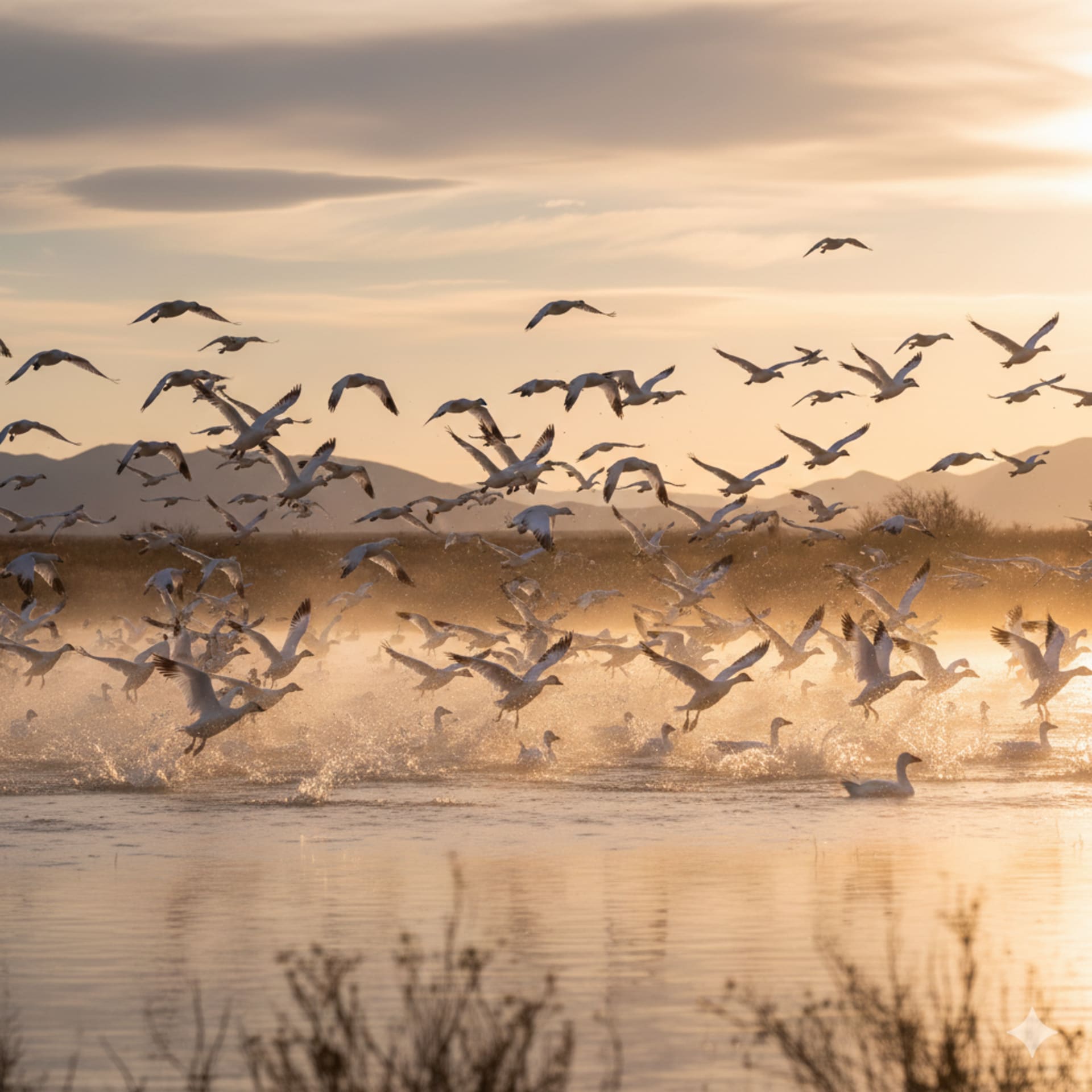 Snow Goose Migration - Bosque del Apache