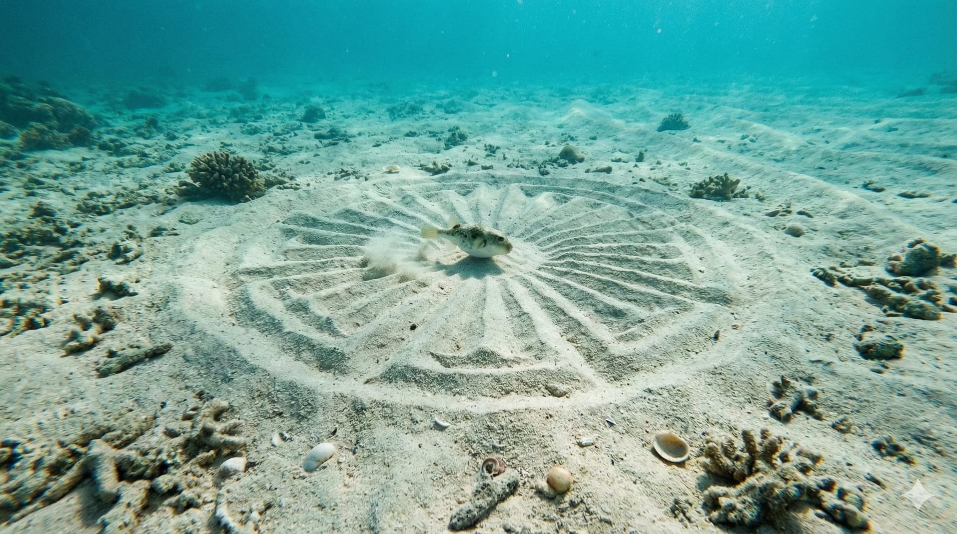 Amami Pufferfish Sand Circles
