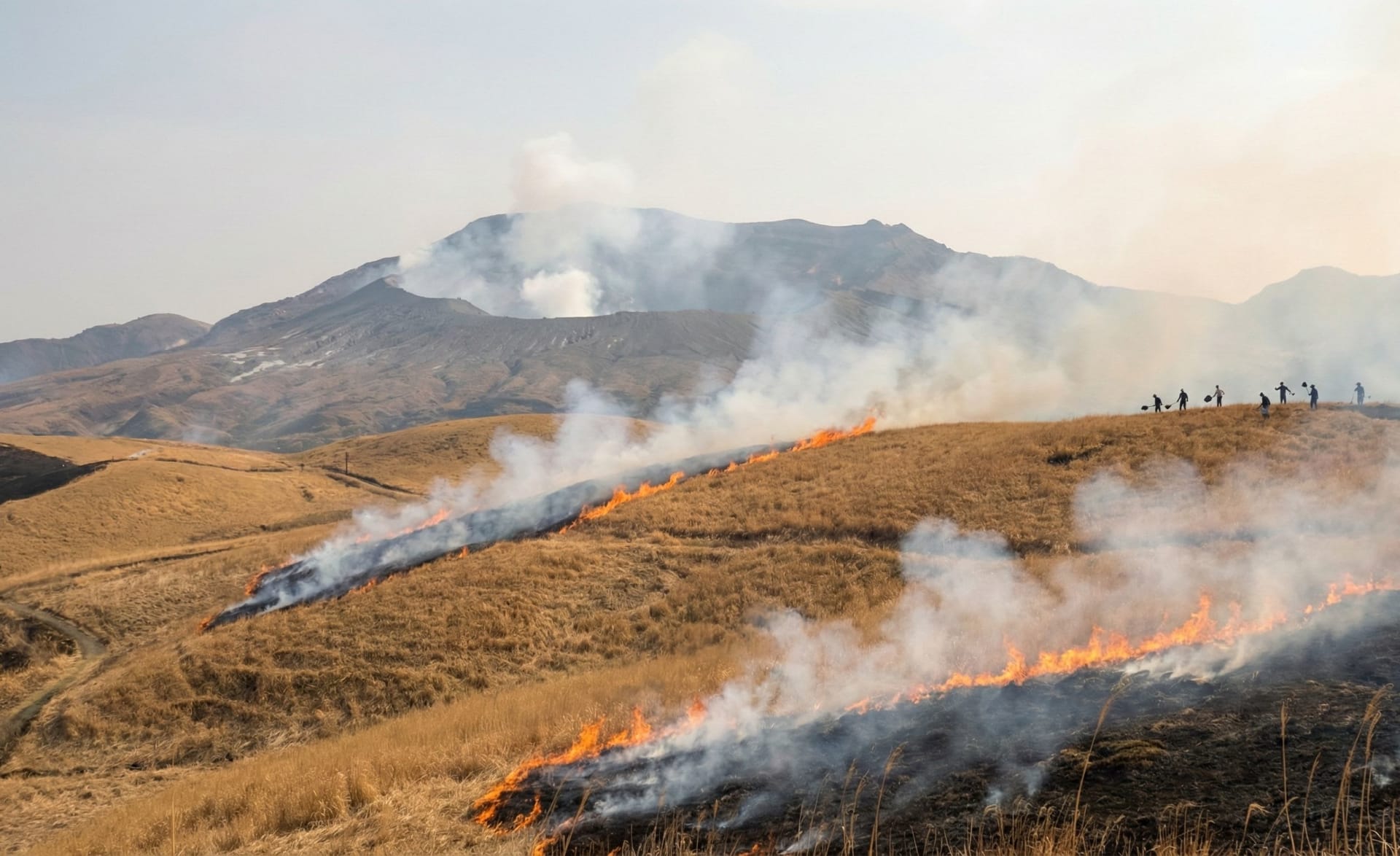 Aso Noyaki (Grassland Burning)