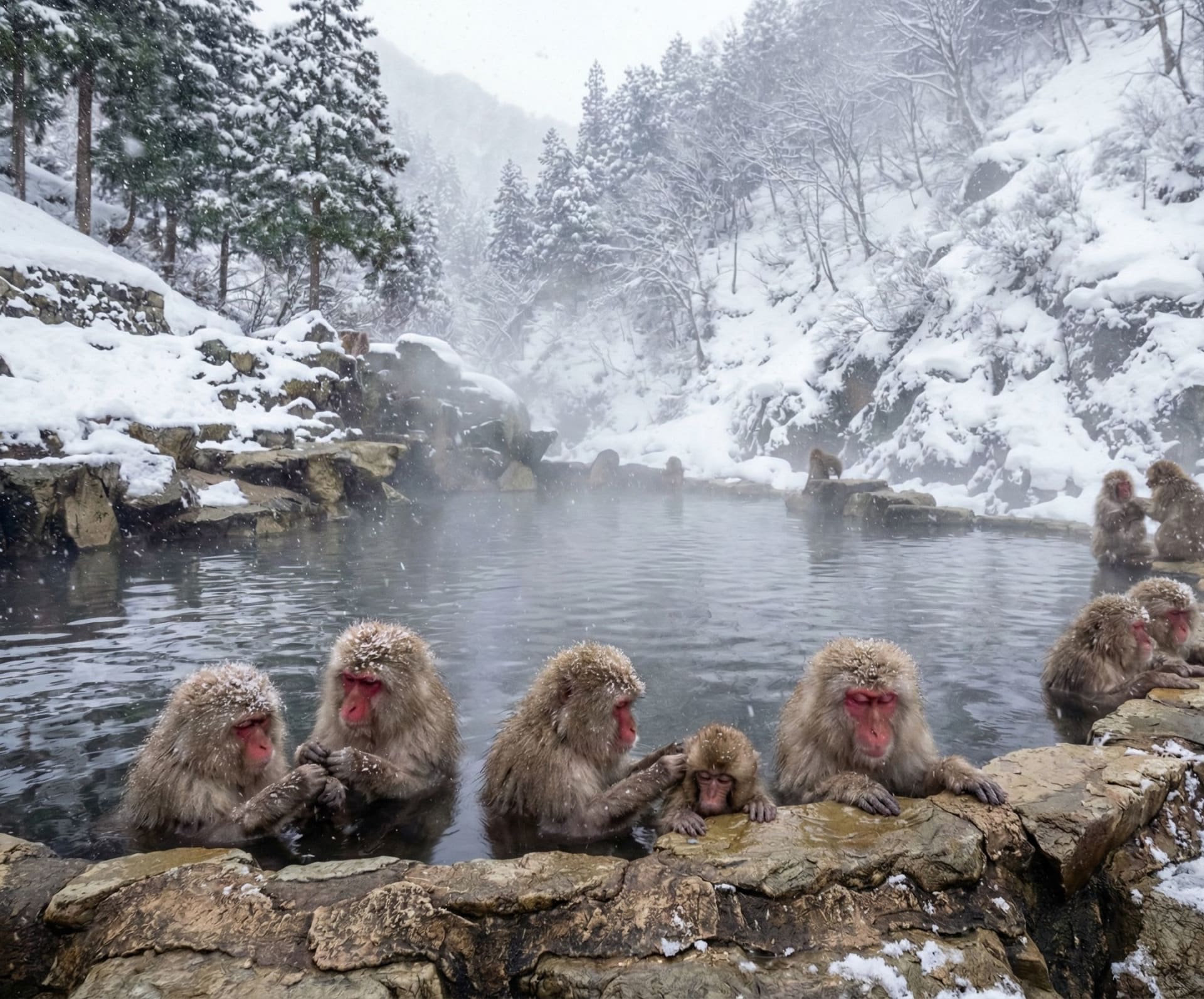 Jigokudani Snow Monkeys