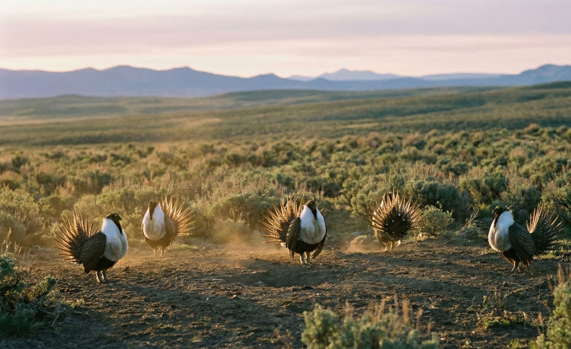 Sage Grouse Lekking