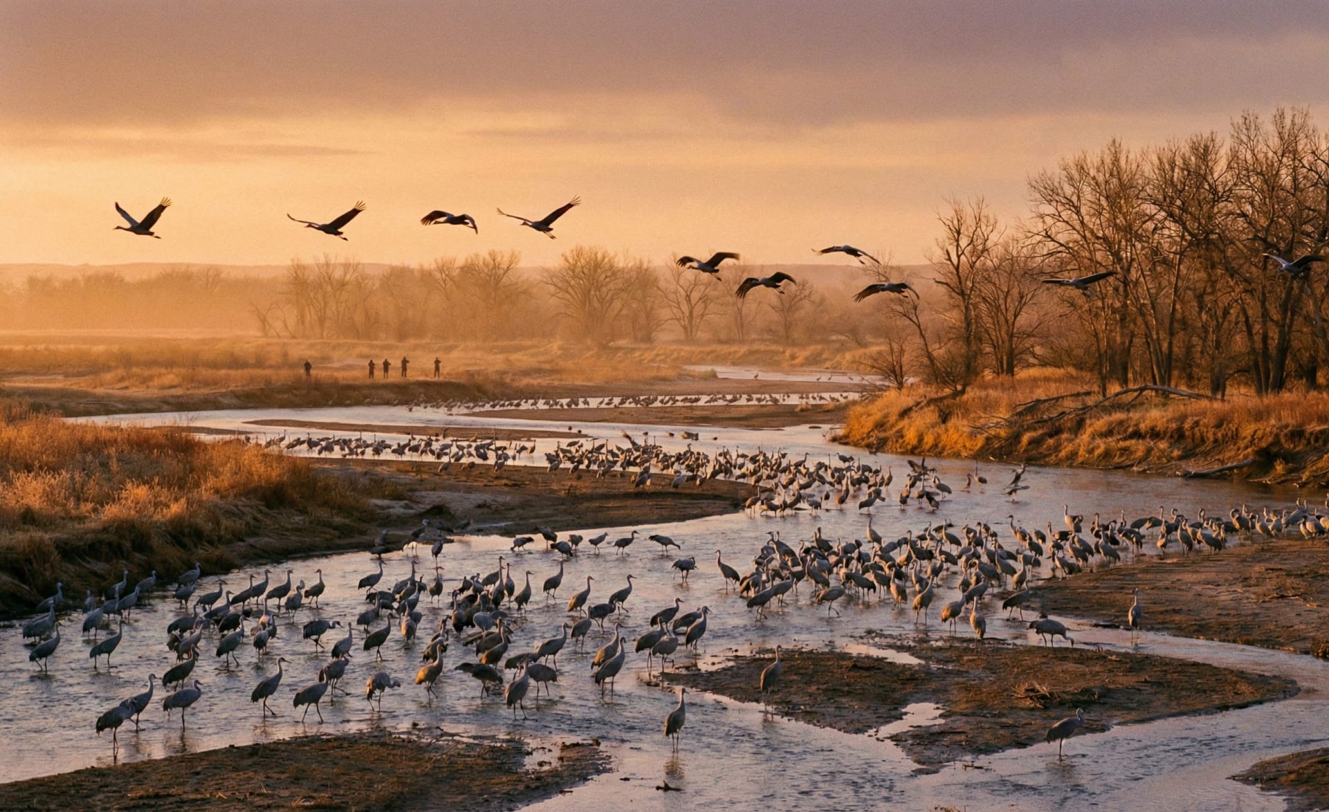 Sandhill Crane Migration - Platte River