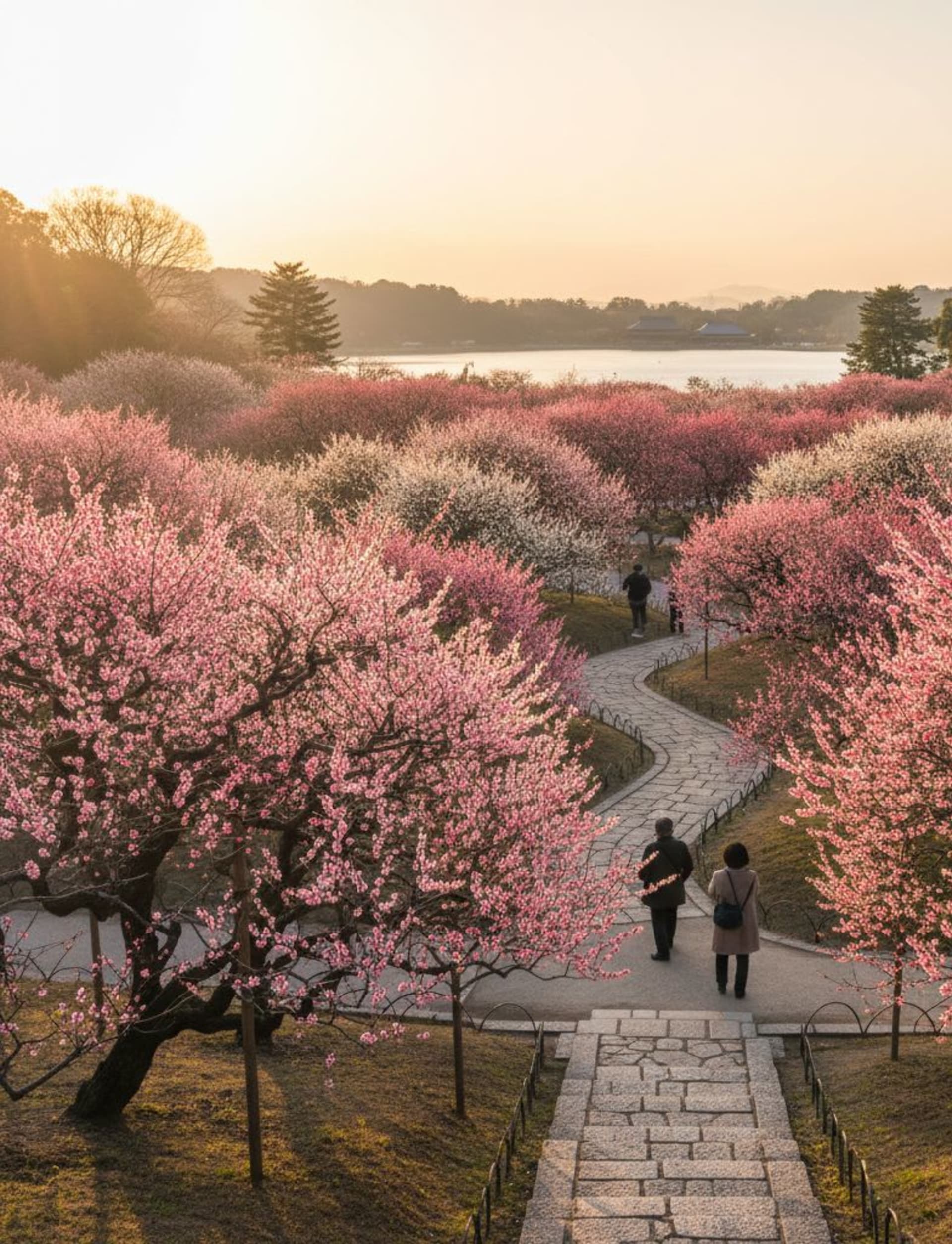 Mito Kairakuen Plum Blossoms