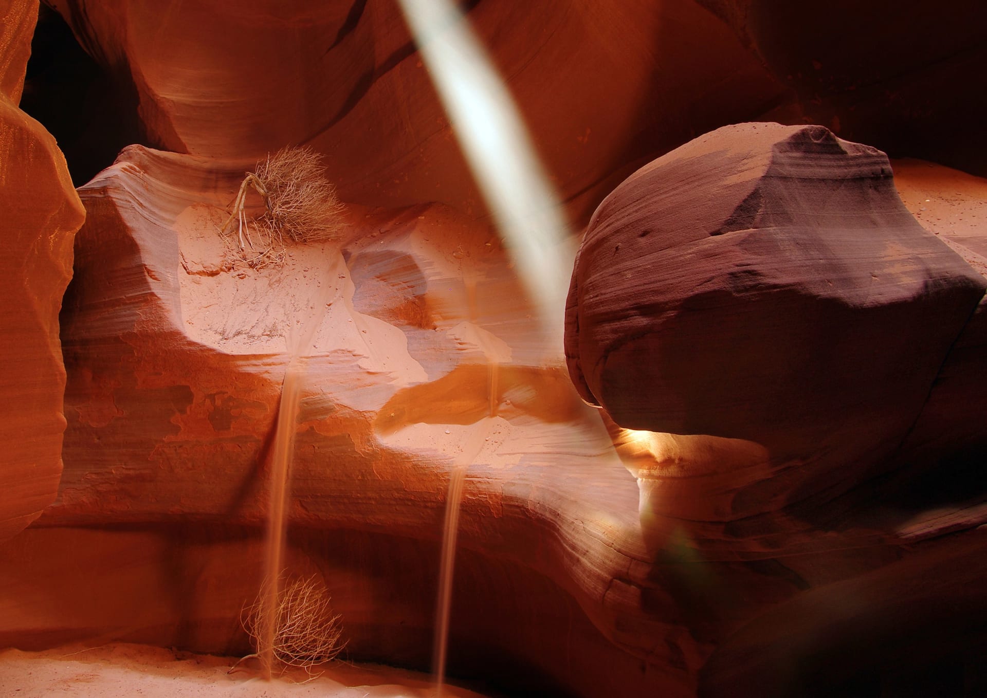 Antelope Canyon Summer Solstice Sunbeams